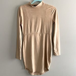 Short tan Forever 21 dress - size small